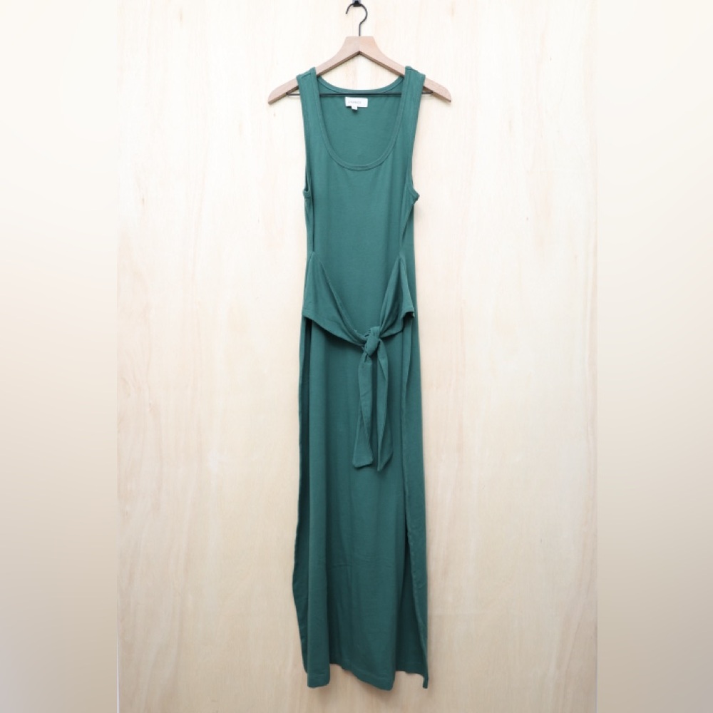 LSPACE x Anthropologie Tie-Waist Maxi Dress Duff Small - Picture 2 of 4